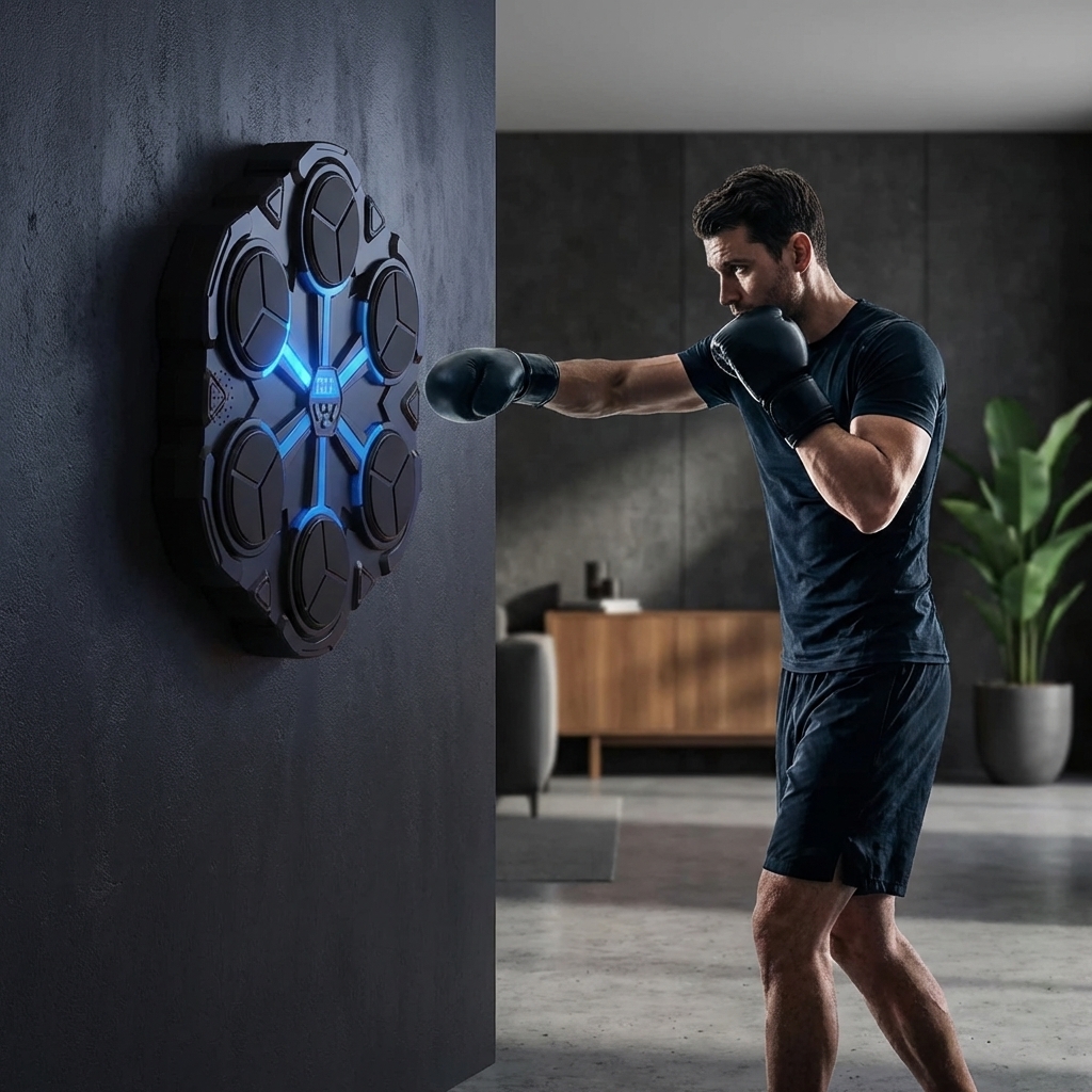Trenbox - inteligentna tarcza bokserska z LED