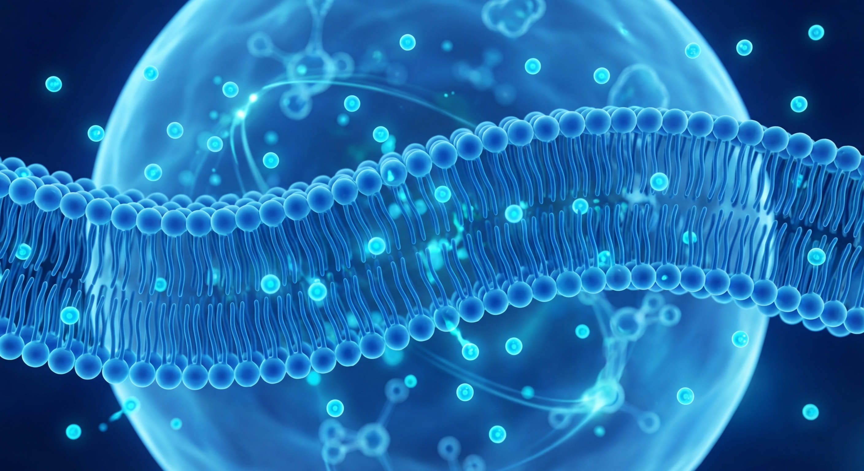 Jak wodór molekularny H₂ przenika przez błony komórkowe