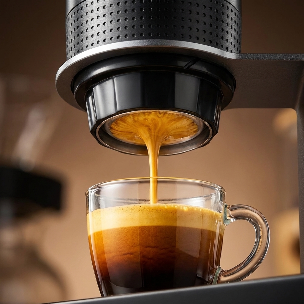 Ciśnienie 20 bar - gęsta crema i pełen aromat