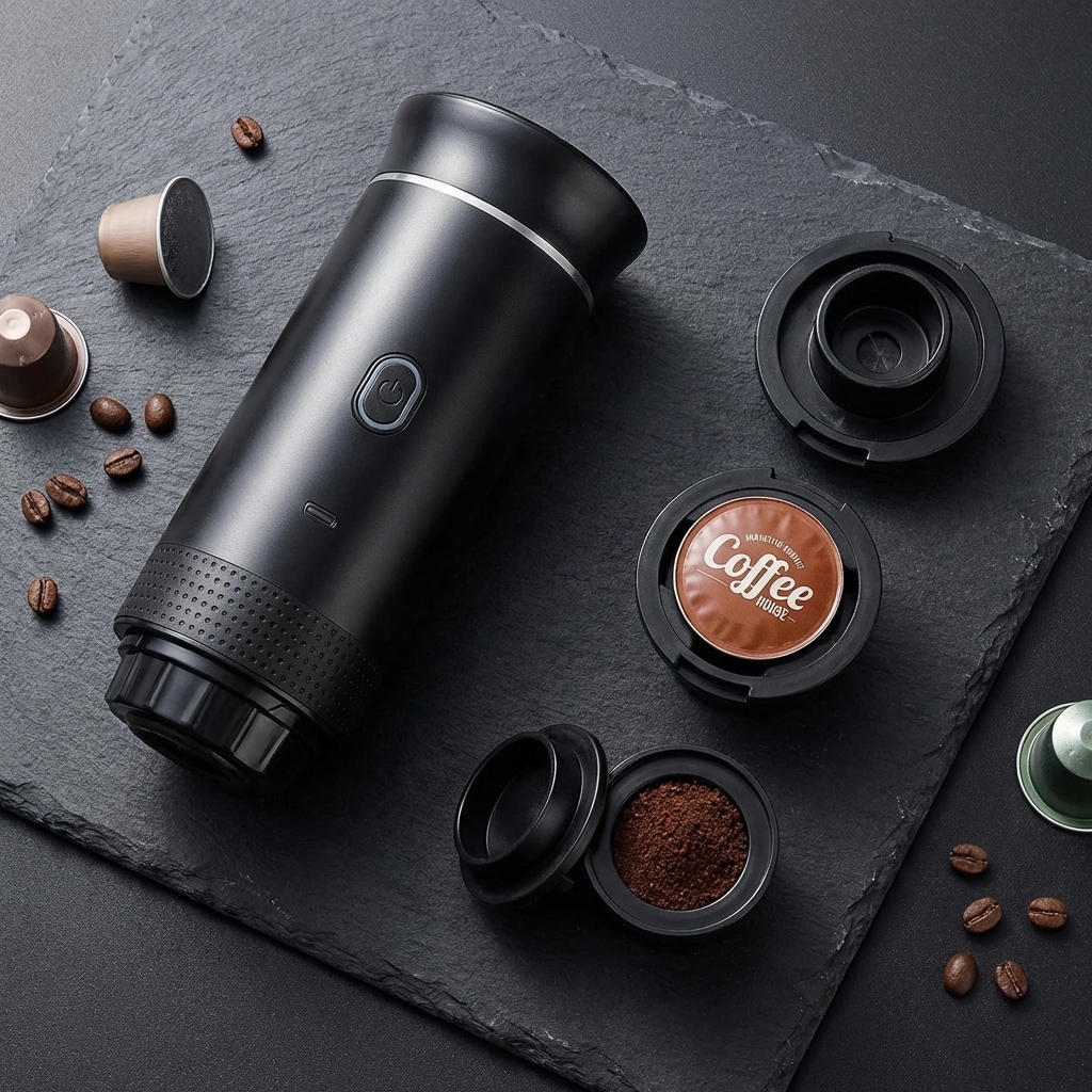 System 3-w-1 - Nespresso, Dolce Gusto i kawa mielona