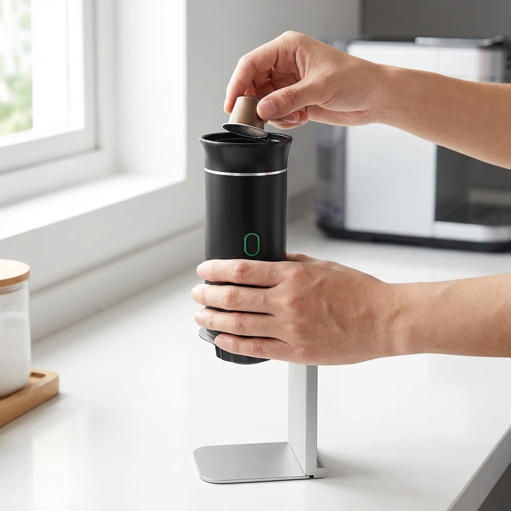 Krok 1: Wybierz kawę - kapsułka lub mielona