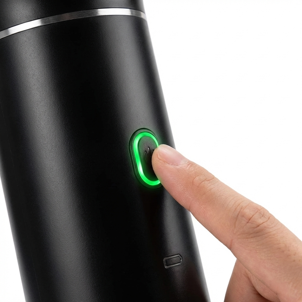 Krok 2: Naciśnij przycisk - automatyczne parzenie