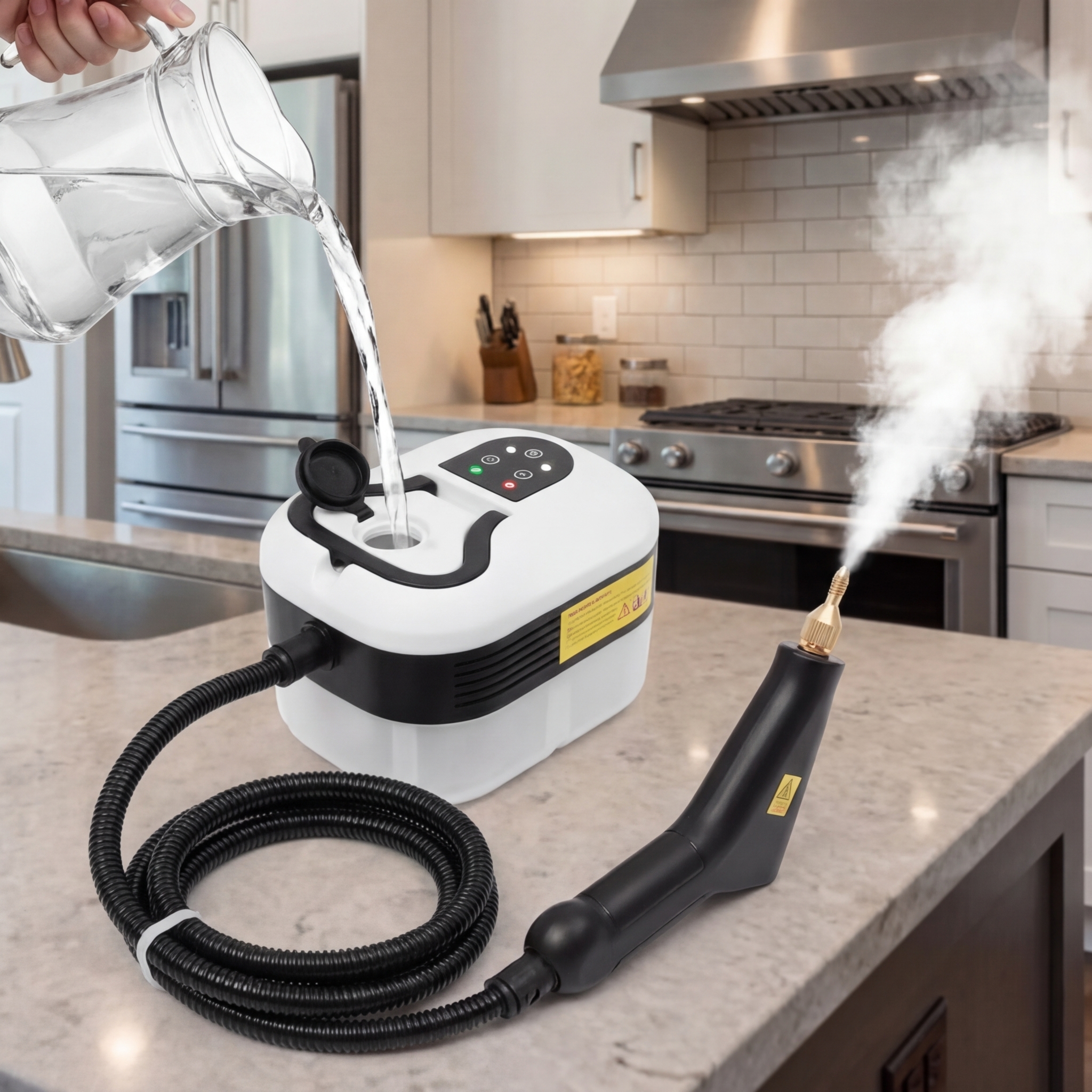 Uzupełnianie wody bez przerywania pracy