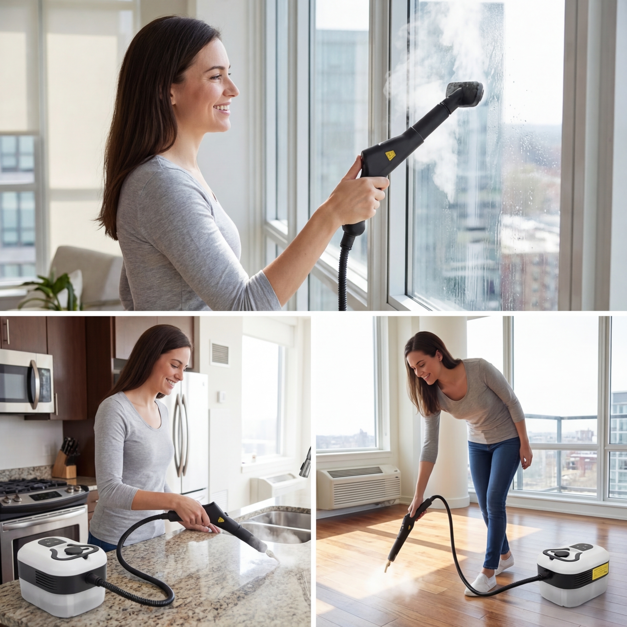 Krok 3 - Sprzątanie parą bez chemii