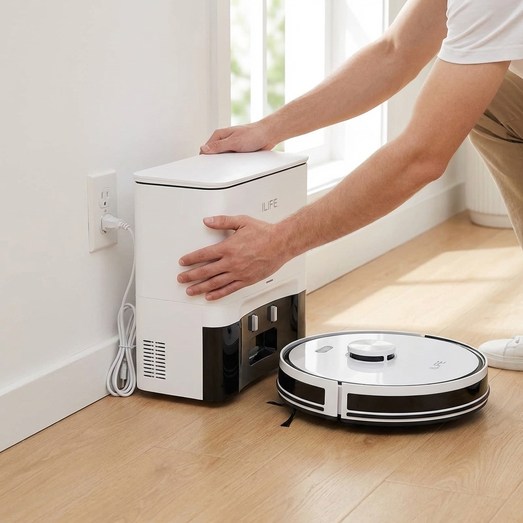 Krok 1 - Podłączenie stacji dokującej