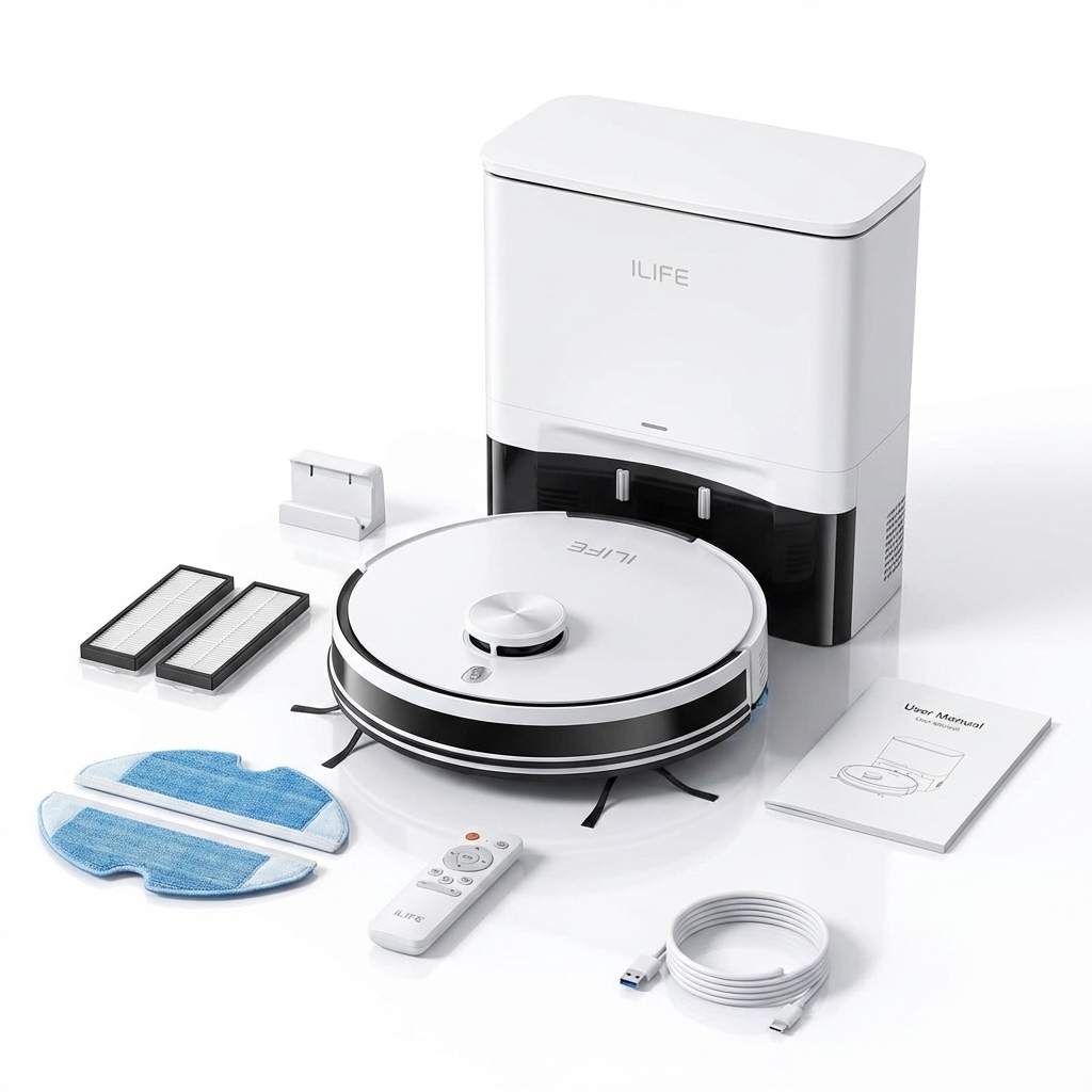 Kompletny zestaw Pupilot z samoczyszczącą stacją