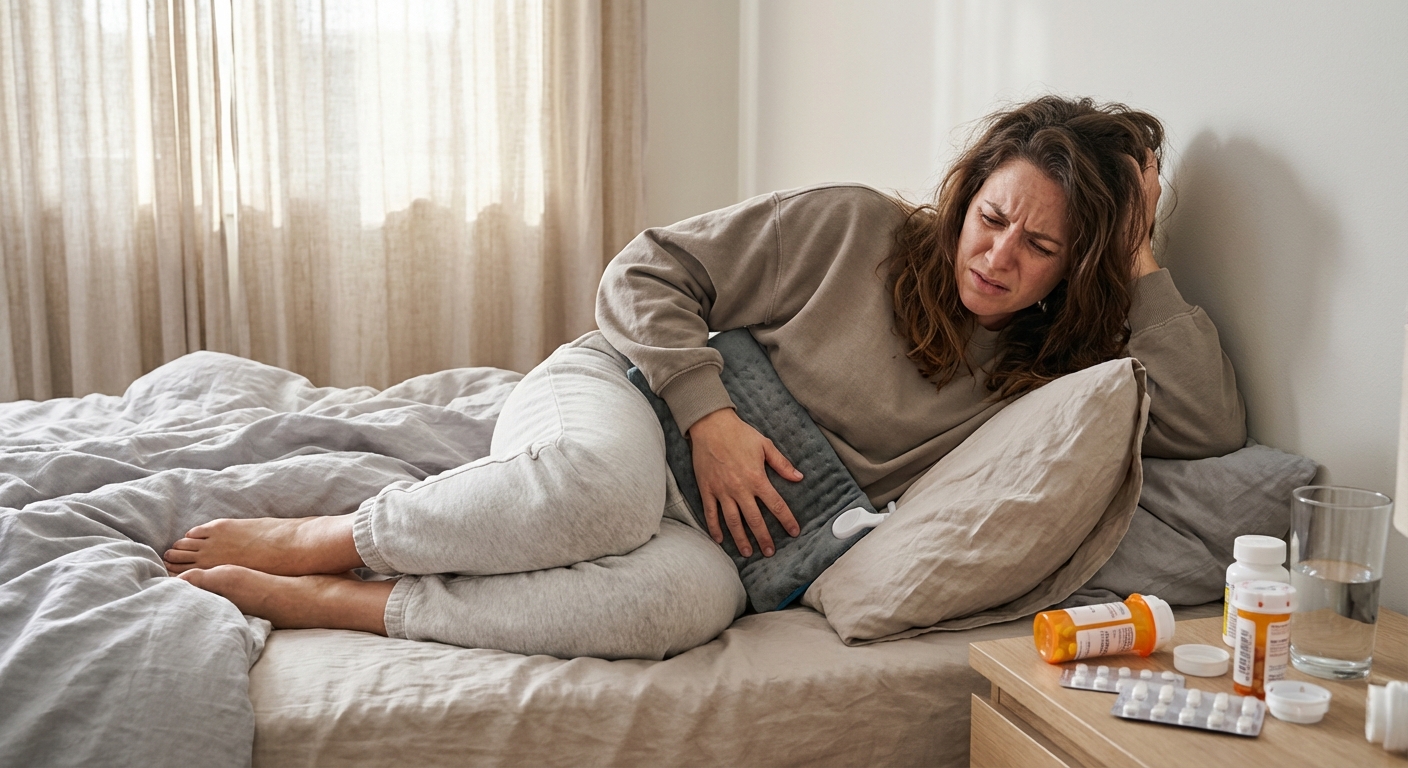 Ból menstruacyjny - frustracja z tabletkami przeciwbólowymi