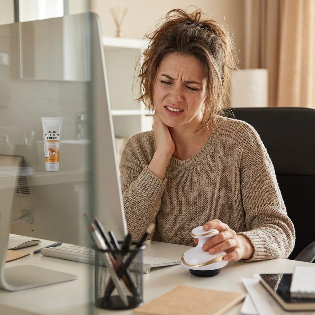 Ból karku i pleców po pracy przy biurku