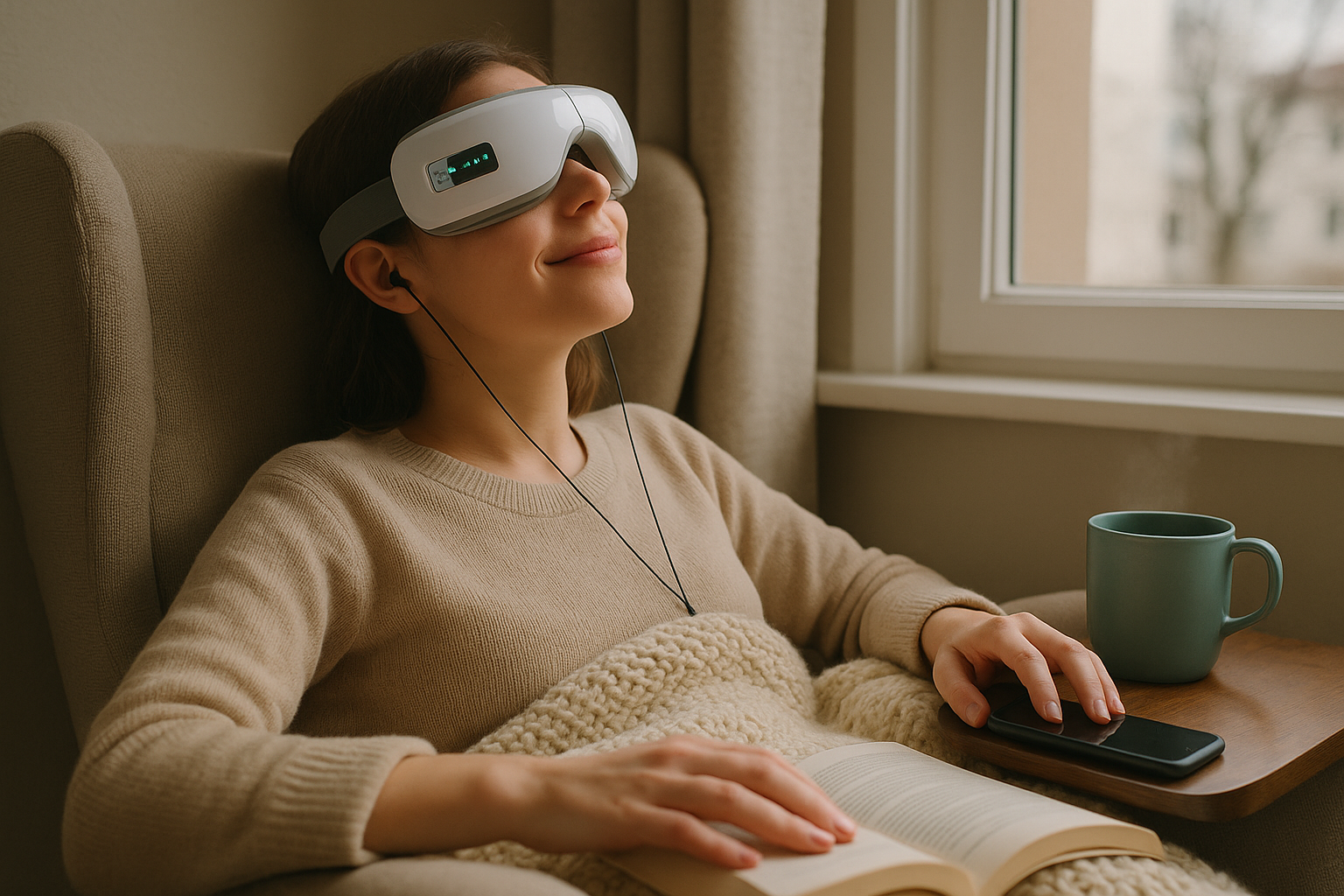 Sesja relaksacyjna z muzyką przez Bluetooth