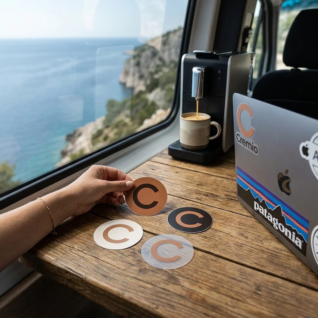 Persona — digital nomad w kamperze, vanlife pracujący zdalnie