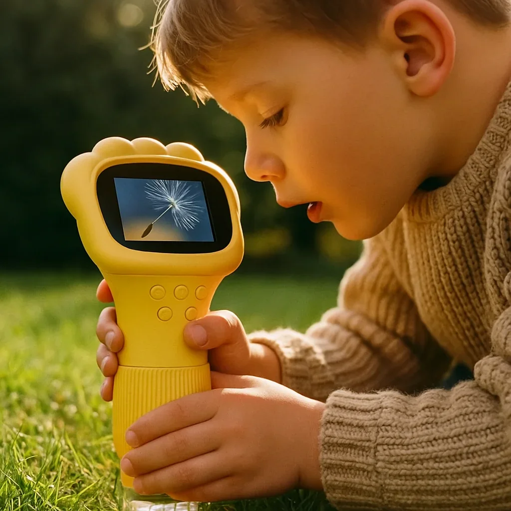 Zoomik mikroskop cyfrowy - dziecko odkrywa świat
